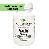 Mother Earth's Garlic 500mg Tablets