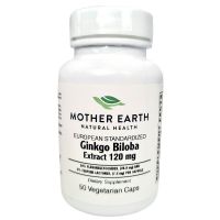Mother Earth's Ginkgo Biloba Extract 120mg