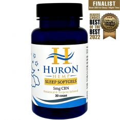 Huron Hemp - CBN 5mg Sleep Blend Softgels - 30 count