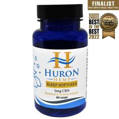 Huron Hemp - CBN 5mg Sleep Blend Softgels - 60 count