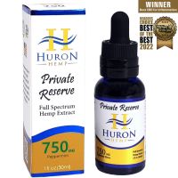 Huron Hemp - Private Reserve - Full Spectrum CBD Oil - Original Blend - 750mg