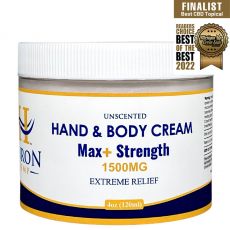 Huron Hemp - Hand & Body CBD Cream - Max+ Strength 1500mg
