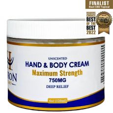 Huron Hemp - Unscented CBD Cream - Maximum Strength 750mg