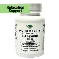 Mother Earth's L-Theanine 100mg Capsules