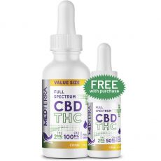 Medterra - Full Spectrum CBD + THC Tincture Bundle - While Supplies Last!