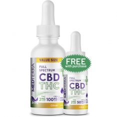 Medterra - Full Spectrum CBD + THC Tincture Bundle - While Supplies Last!