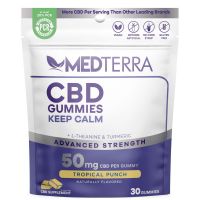 Medterra - CBD Isolate - Keep Calm 50mg CBD - Advanced Strength Gummies
