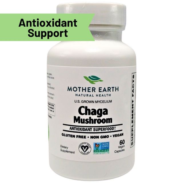 Mother Earth's Functional Mushrooms - Organic Chaga
