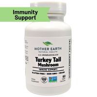 Mother Earth's Functional Mushrooms - Organic Turkey Tail
