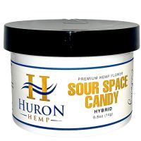 Huron Hemp - CBD Flower - Sour Space Candy 0.5oz - Balanced Effects