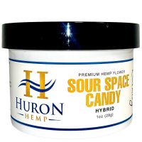 Huron Hemp - CBD Flower - Sour Space Candy 1oz - Balanced Effects