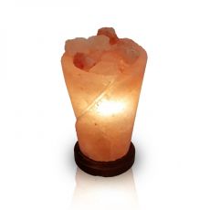 Himalayan Salt Lamp - Carved - Rumal Bowl