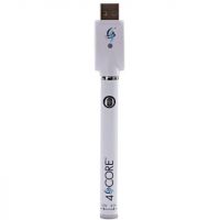 4Score Vape Pen Battery Pack with USB Charger - White