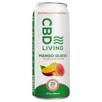 CBD Living - CBD Sparkling Water - Mango Guava