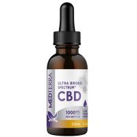 Medterra - Broad Spectrum CBD Tincture - 1000mg CBD per bottle