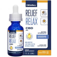 CBDistillery - Full Spectrum CBD Oil Tincture - 1000mg