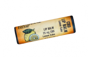 Farmhouse Hemp - CBD Lip Balm - Lemon Cake