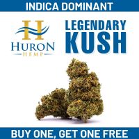 Huron Hemp - CBD Flower - Legendary Kush 0.5oz
