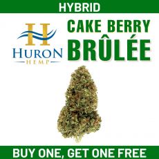 Huron Hemp - CBD Flower - Cake Berry Brulee 0.5oz