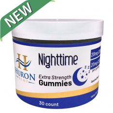 Huron Hemp - CBD:CBN Gummies - Nighttime - 20mg CBD : 20mg CBN