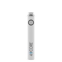 4Score 650mAh Dual Charge Vape Pen Battery - White