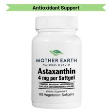Mother Earth's Astaxanthin 4mg Softgels