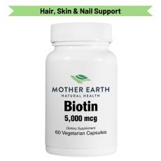 Mother Earth's Biotin 5000mcg