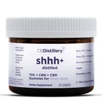 CBDistillery - Shhh+ CBD, CBN & THC 5:1:1 Gummies – 25mg CBD + 5mg THC + 5mg CBN