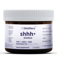 CBDistillery - Deep Sleep Synergy+ CBD, CBN & THC 5:1:1 Gummies – 25mg CBD + 5mg THC + 5mg CBN