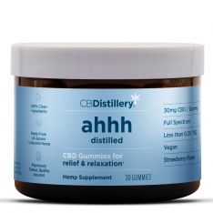 CBDistillery - Ahhh Full Spectrum CBD Gummies - 30mg CBD each / 30 count