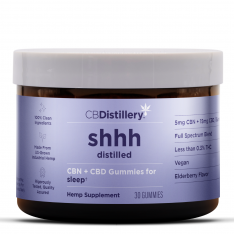 CBDistillery - Sleep Synergy Gummies - 5mg CBN + 15mg CBD / 30 count