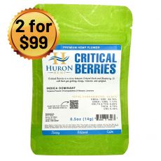 Huron Hemp - CBD Flower - Critical Berries 0.5oz - Relaxing Effects
