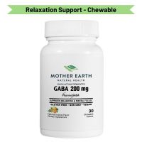 Mother Earth's Gaba 200mg Chewable Tablets