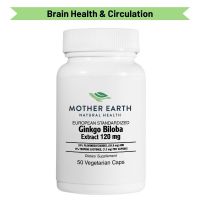 Mother Earth's Ginkgo Biloba Extract 120mg