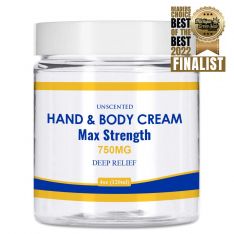 Huron Hemp - CBD Cream - Unscented - Max Strength 750mg