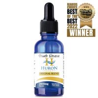 Huron Hemp - Full Spectrum CBD Oil - Private Reserve - Original Blend - 2400mg