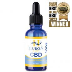 Huron Hemp - Pure CBD Oil 500mg - 0% THC
