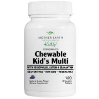 Mother Earth KIDS - Chewable Kid’s Multi with Acidophilus – Grape 120ct