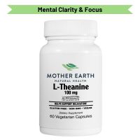 Mother Earth's L-Theanine 100mg Capsules