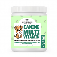 Mother Earth Pets - Canine Multivitamin Soft Chews 60ct