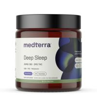Medterra - Full Spectrum CBD + THC Gummies - Deep Sleep - 25mg CBD per serving + Melatonin