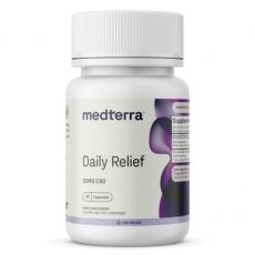 Medterra - Daily Relief 50mg CBD Isolate Capsules - 0% THC