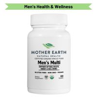 Mother Earth's Organic Whole Food Men's Multi Vitamin Tablets