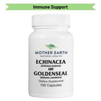Mother Earth's Echinacea & Goldenseal Capsules