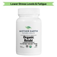 Mother Earth's Functional Mushrooms - Organic Reishi Capsules