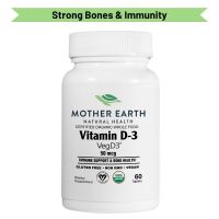 Mother Earth's Organic Whole Food Vitamin D3 - 2000iu
