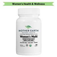 Mother Earth's Organic Whole Food Women's Multi Vitamin Tablets