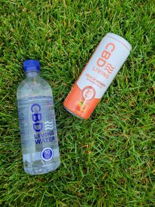 CBD Living Water and Sparkling Water