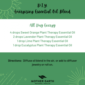 D.I.Y. Energizing Essential Oil Blend Recipe