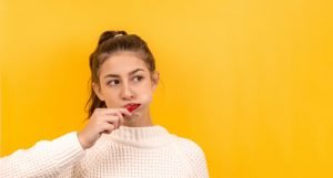 Girl Brushing Teeth